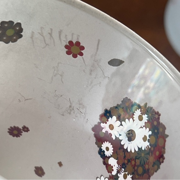 Disney Mickey & Minnie Mouse Floral Frosted Glass Cup Set - Picture 9 of 11